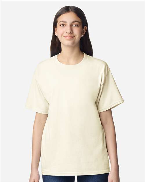 Gildan 3000B - Youth Light Cotton T-Shirt - Off White