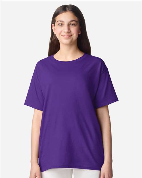 Gildan 3000B - Youth Light Cotton T-Shirt - Purple