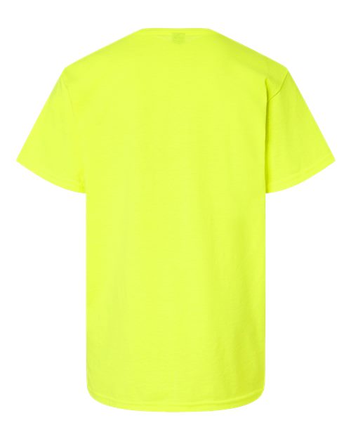 Gildan 3000B - Youth Light Cotton T-Shirt - Safety Green