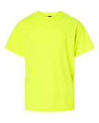 Gildan 3000B - Youth Light Cotton T-Shirt - Safety Green