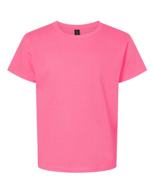 Gildan 3000B - Youth Light Cotton T-Shirt - Safety Pink