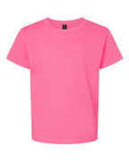 Gildan 3000B - Youth Light Cotton T-Shirt - Safety Pink