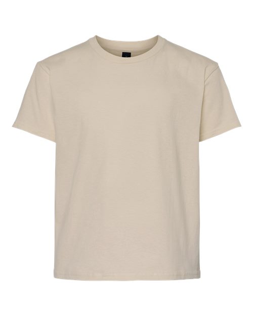 Gildan 3000B - Youth Light Cotton T-Shirt - Sand