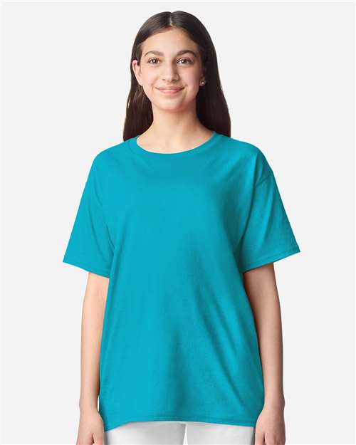 Gildan 3000B - Youth Light Cotton T-Shirt - Tropical Blue
