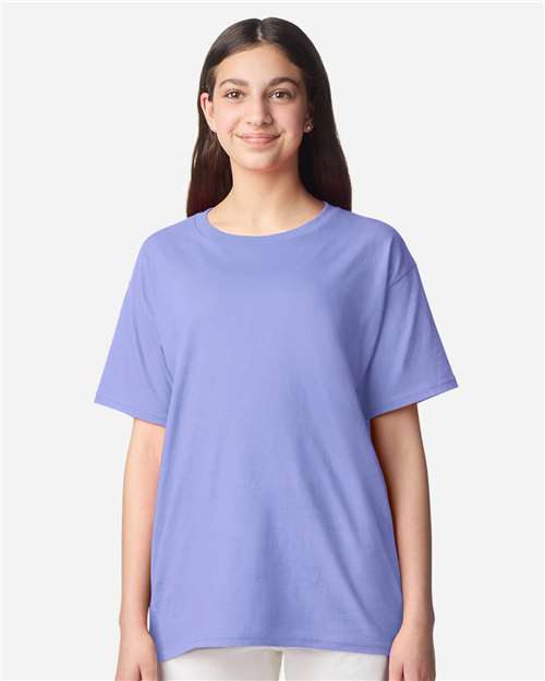Gildan 3000B - Youth Light Cotton T-Shirt - Violet
