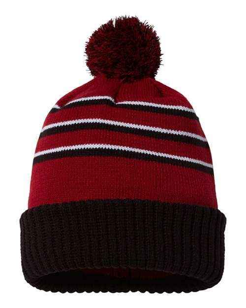 Richardson 134 - Pom Cuffed Beanie