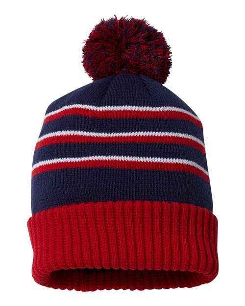 Richardson 134 - Pom Cuffed Beanie