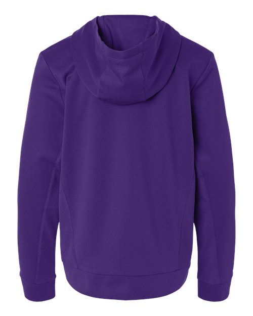 Team 365 TT400Y - Youth Squad Hooded Tech Fleece Pullover Team 365