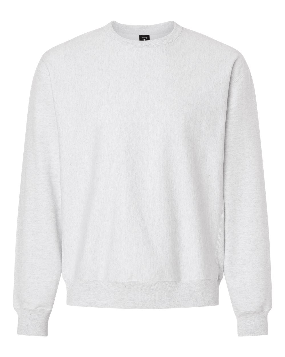 Hanes OG600 - Unisex Beefy® Sweats Premium Heavyweight Crewneck Sweatshirt — Ash (flat)