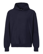 Hanes OG700 - Unisex Beefy® Sweats Premium Heavyweight Hooded Sweatshirt — Athletic Navy (flat)