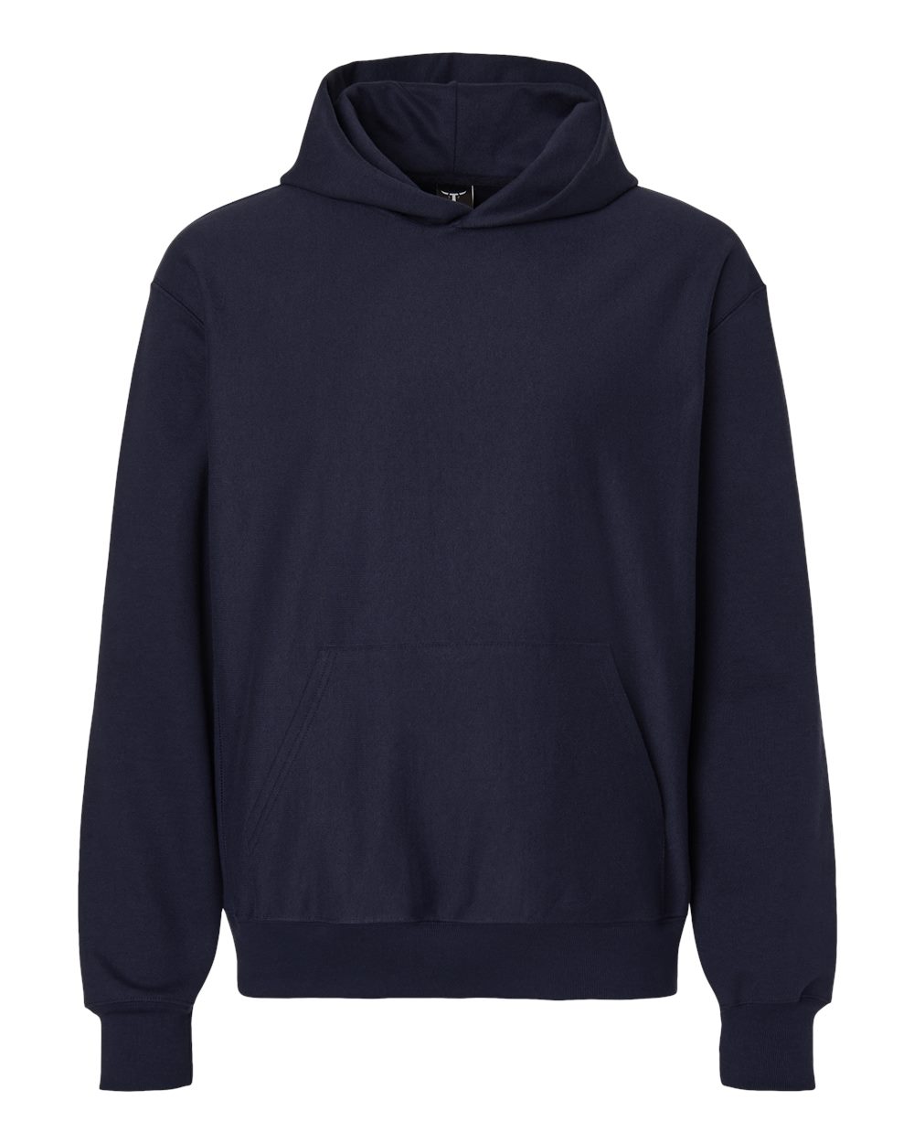 Hanes OG700 - Unisex Beefy® Sweats Premium Heavyweight Hooded Sweatshirt — Athletic Navy (flat)