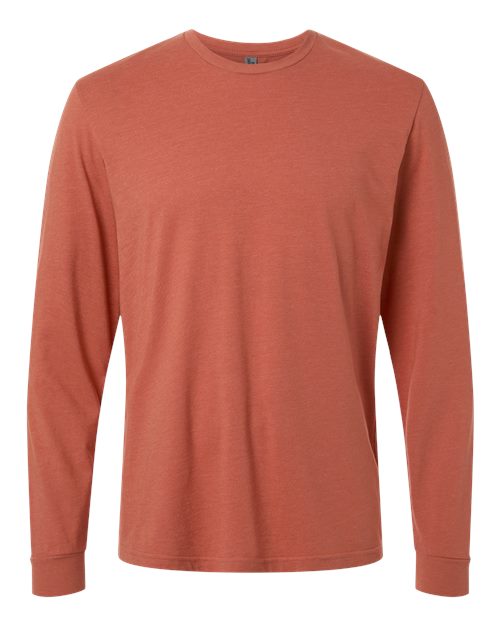 Next Level 6211 - Unisex CVC Long Sleeve T-Shirt - Heather Redwood