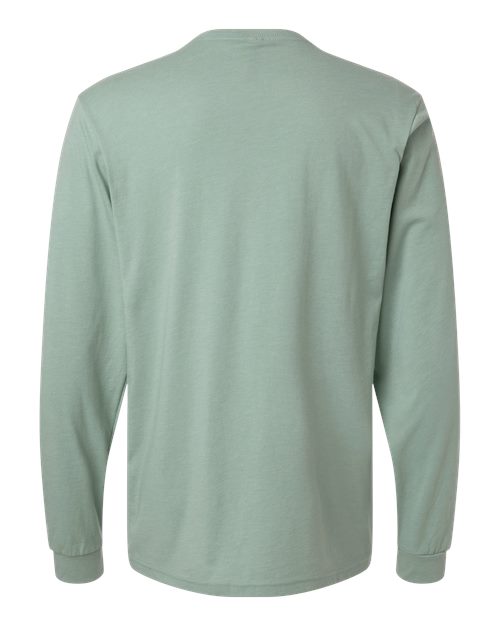 Next Level 6211 - Unisex CVC Long Sleeve T-Shirt - Heather Seafoam