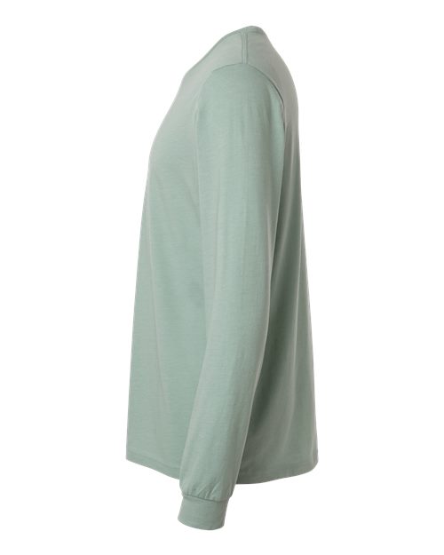 Next Level 6211 - Unisex CVC Long Sleeve T-Shirt - Heather Seafoam
