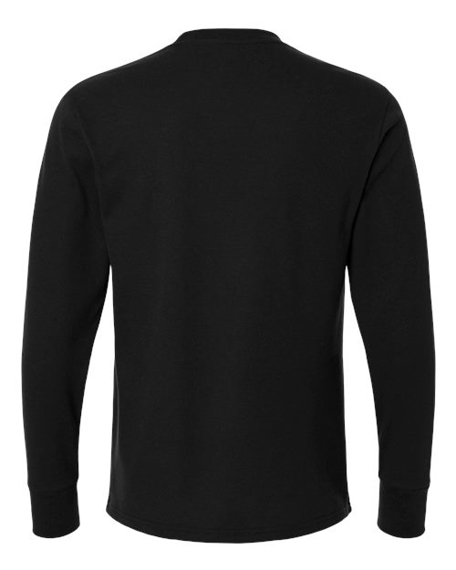 Next Level 8211 - Unisex Ideal Thermal Long Sleeve T-Shirt - Black