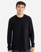 Next Level 8211 - Unisex Ideal Thermal Long Sleeve T-Shirt - Black