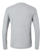 Next Level 8211 - Unisex Ideal Thermal Long Sleeve T-Shirt - Heather Grey