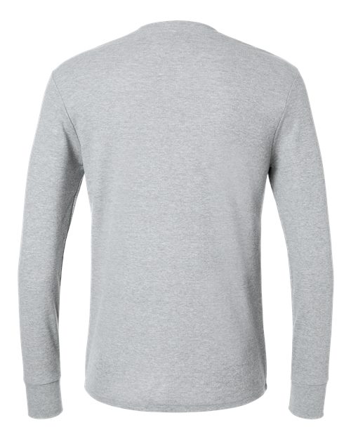 Next Level 8211 - Unisex Ideal Thermal Long Sleeve T-Shirt - Heather Grey