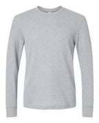 Next Level 8211 - Unisex Ideal Thermal Long Sleeve T-Shirt - Heather Grey