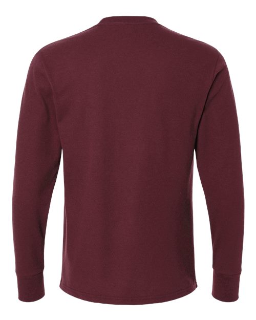 Next Level 8211 - Unisex Ideal Thermal Long Sleeve T-Shirt - Maroon