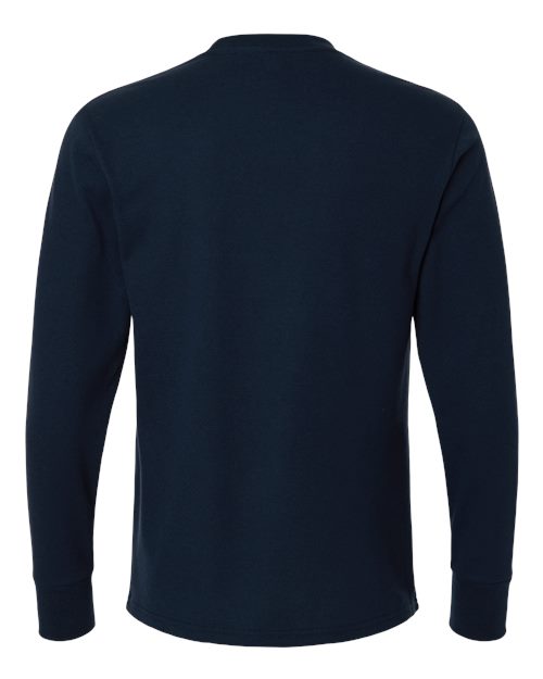 Next Level 8211 - Unisex Ideal Thermal Long Sleeve T-Shirt - Midnight Navy