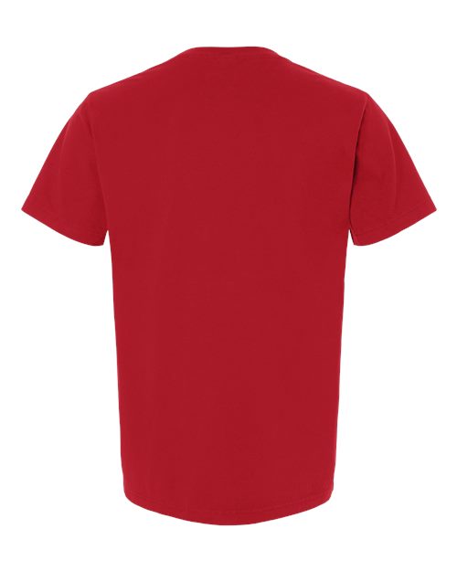 BELLA + CANVAS 4810GD - Unisex Heavyweight Garment-Dyed Tee - Pop Red