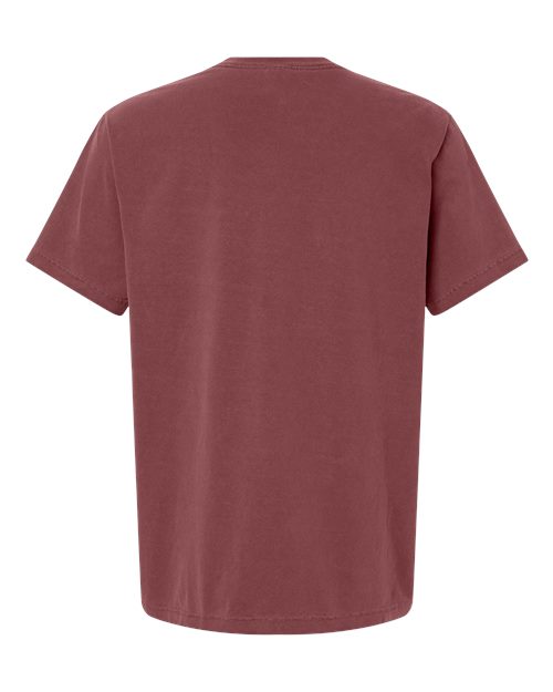 BELLA + CANVAS 4810GD - Unisex Heavyweight Garment-Dyed Tee - Washed Maroon