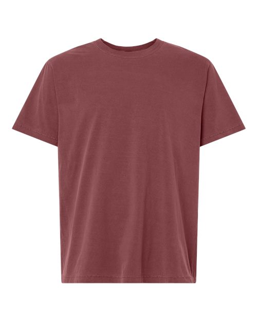 BELLA + CANVAS 4810GD - Unisex Heavyweight Garment-Dyed Tee - Washed Maroon