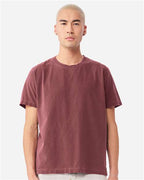 BELLA + CANVAS 4810GD - Unisex Heavyweight Garment-Dyed Tee - Washed Maroon