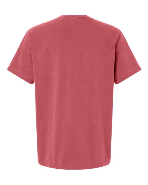 BELLA + CANVAS 4810GD - Unisex Heavyweight Garment-Dyed Tee - Washed Red