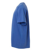 BELLA + CANVAS 4810GD - Unisex Heavyweight Garment-Dyed Tee - Washed Royal Blue