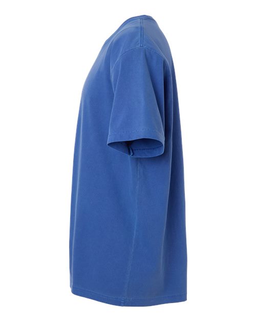 BELLA + CANVAS 4810GD - Unisex Heavyweight Garment-Dyed Tee - Washed Royal Blue