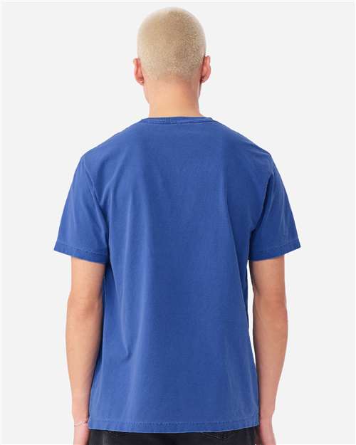 BELLA + CANVAS 4810GD - Unisex Heavyweight Garment-Dyed Tee - Washed Royal Blue