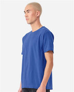 BELLA + CANVAS 4810GD - Unisex Heavyweight Garment-Dyed Tee - Washed Royal Blue