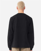 BELLA + CANVAS 4851GD - Unisex Heavyweight Garment-Dyed Long Sleeve Tee - Black