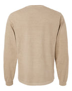 BELLA + CANVAS 4851GD - Unisex Heavyweight Garment-Dyed Long Sleeve Tee - Khaki