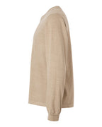 BELLA + CANVAS 4851GD - Unisex Heavyweight Garment-Dyed Long Sleeve Tee - Khaki