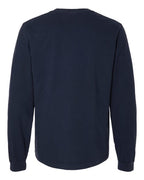 BELLA + CANVAS 4851GD - Unisex Heavyweight Garment-Dyed Long Sleeve Tee - Navy