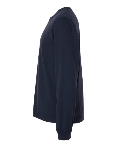 BELLA + CANVAS 4851GD - Unisex Heavyweight Garment-Dyed Long Sleeve Tee - Navy