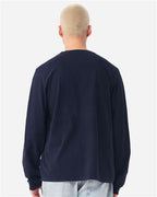 BELLA + CANVAS 4851GD - Unisex Heavyweight Garment-Dyed Long Sleeve Tee - Navy