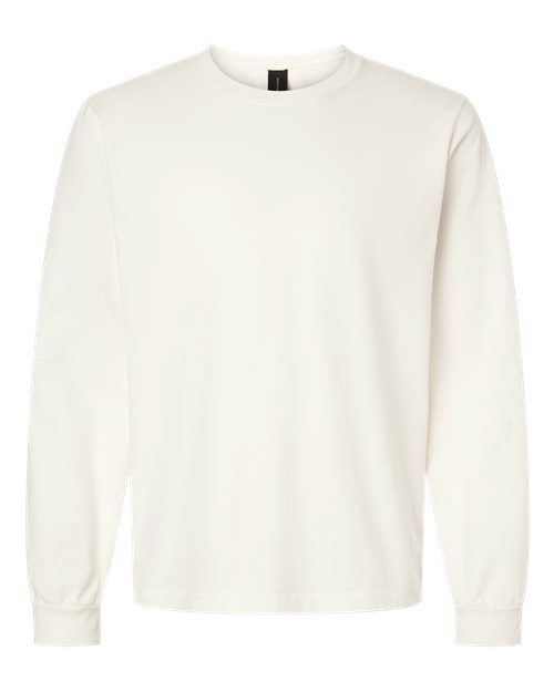 BELLA + CANVAS 4851GD - Unisex Heavyweight Garment-Dyed Long Sleeve Tee - Vintage White