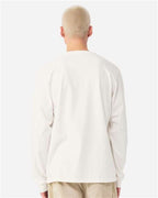 BELLA + CANVAS 4851GD - Unisex Heavyweight Garment-Dyed Long Sleeve Tee - Vintage White