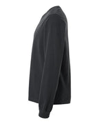 BELLA + CANVAS 4851GD - Unisex Heavyweight Garment-Dyed Long Sleeve Tee - Washed Black