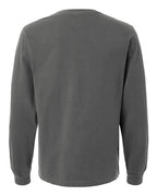 BELLA + CANVAS 4851GD - Unisex Heavyweight Garment-Dyed Long Sleeve Tee - Washed Charcoal