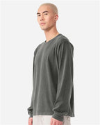 BELLA + CANVAS 4851GD - Unisex Heavyweight Garment-Dyed Long Sleeve Tee - Washed Charcoal