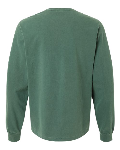 BELLA + CANVAS 4851GD - Unisex Heavyweight Garment-Dyed Long Sleeve Tee - Washed Pine