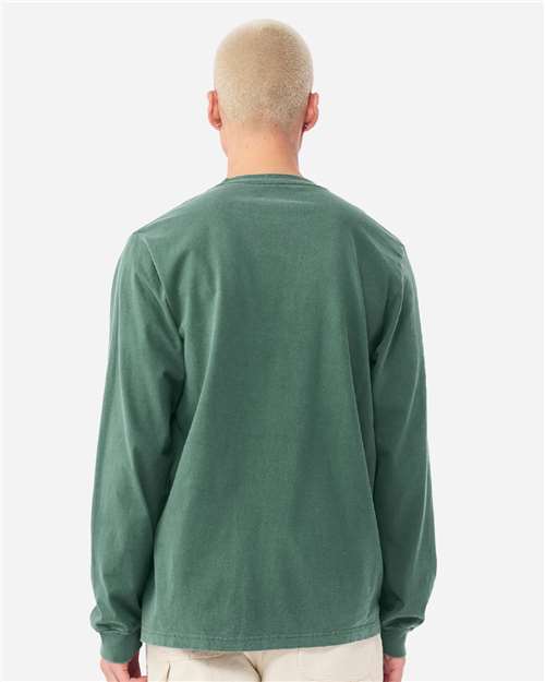 BELLA + CANVAS 4851GD - Unisex Heavyweight Garment-Dyed Long Sleeve Tee - Washed Pine