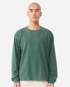 BELLA + CANVAS 4851GD - Unisex Heavyweight Garment-Dyed Long Sleeve Tee - Washed Pine
