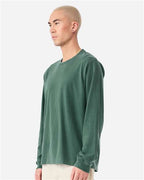 BELLA + CANVAS 4851GD - Unisex Heavyweight Garment-Dyed Long Sleeve Tee - Washed Pine