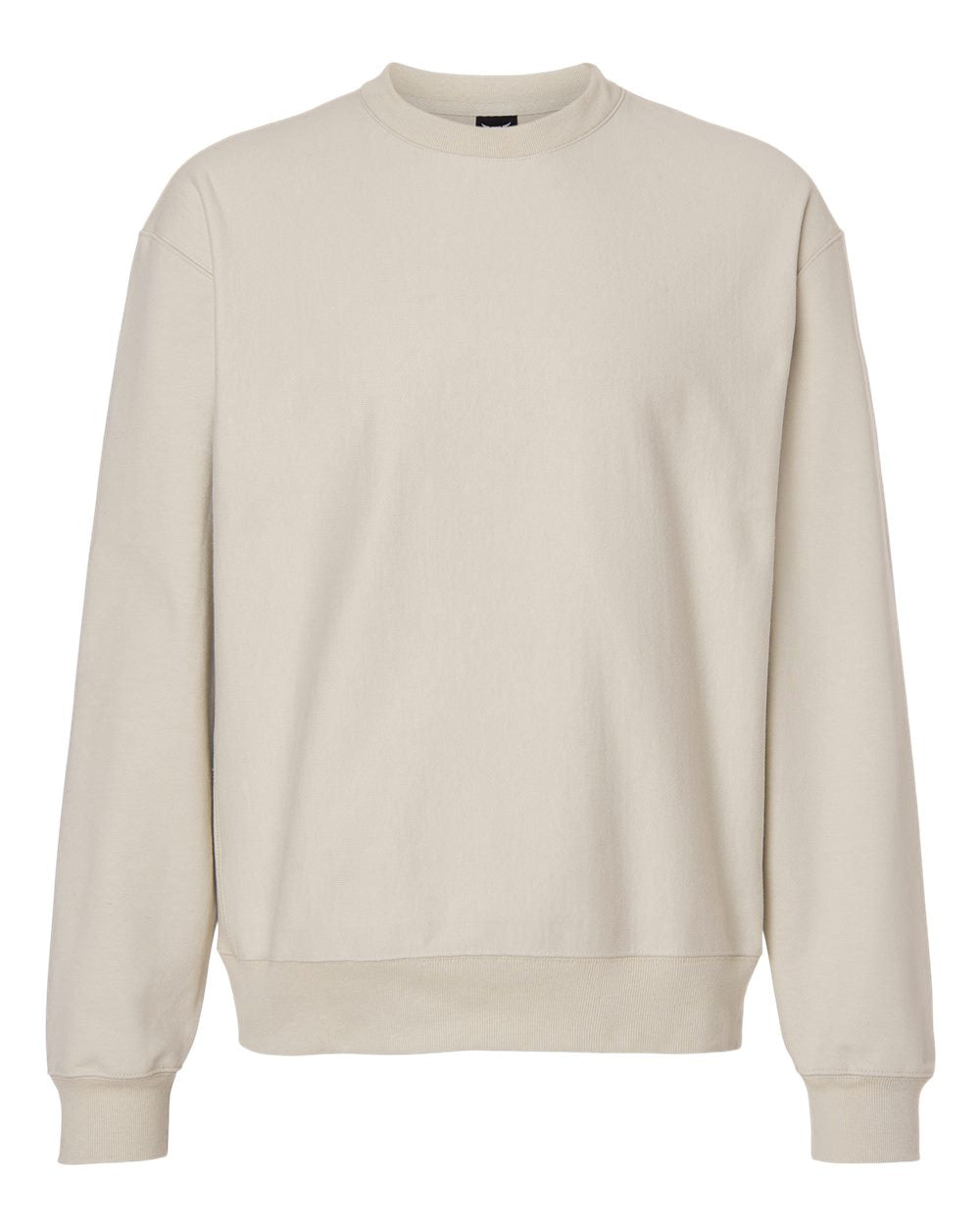 Hanes OG600 - Unisex Beefy® Sweats Premium Heavyweight Crewneck Sweatshirt — Sand (flat)